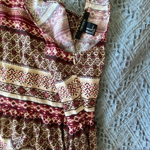 FOREVER 21 | Casual Dress | Medium | Neutral Brown - Picture 6 of 9